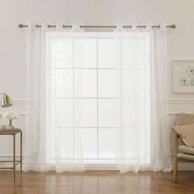 Toile Curtains Amp Drapes You Ll Love Wayfair